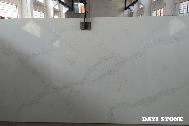 Calacatta Nuvo White Quartz - Dayi Stone